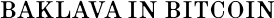 Baklava logo