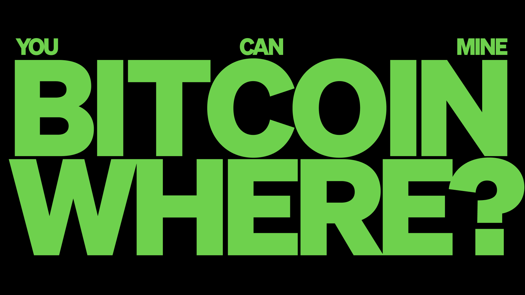 Where Can You Mine Bitcoin? - Cash App